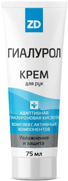 Изображение товара Крем для рук Гиалурол ZD Увлажняющий Зеленая дубрава 75мл Крем для рук Гиалурол ZD Увлажняющий Зеленая дубрава 75мл фотография