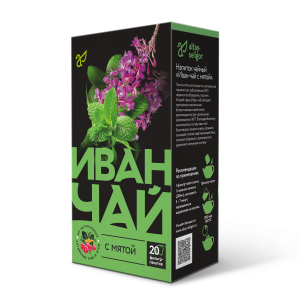 Чайный напиток Иван-чай с мятой Алтай-Селигор 20 пакетиков